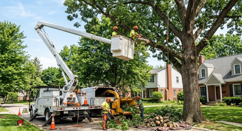 Oak Tree Pruning in Pottstown, PA